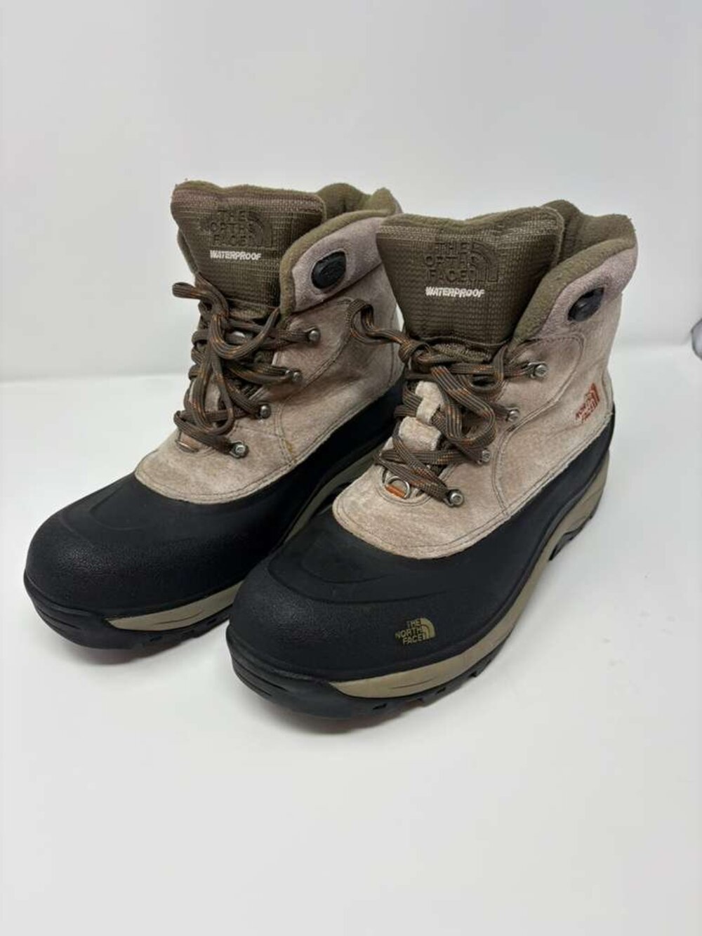 The North Face Waterproof PrimaLoft Winter Snow Boots Men’s Size 13 Brown